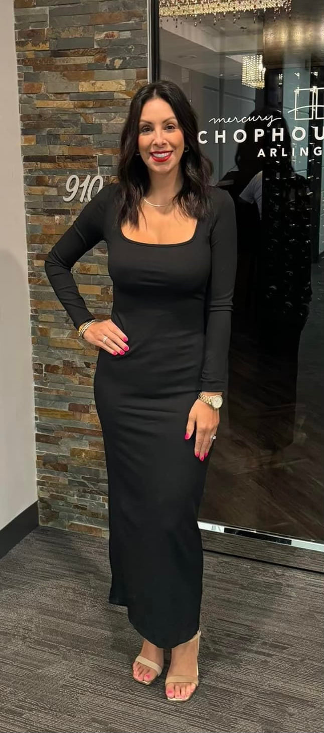 Long Sleeve Maxi Bodycon Dress