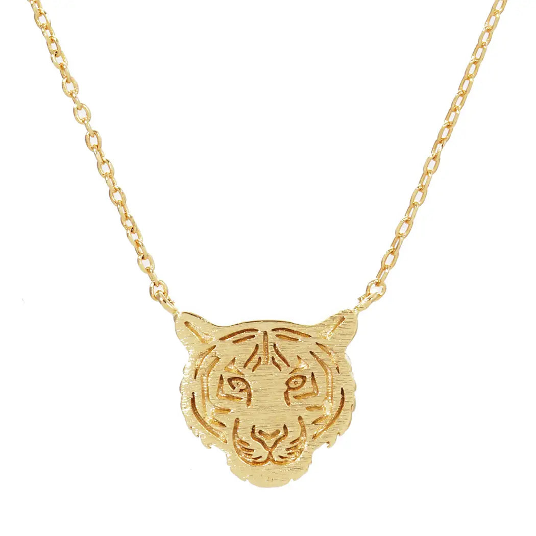 Tiger Face necklace