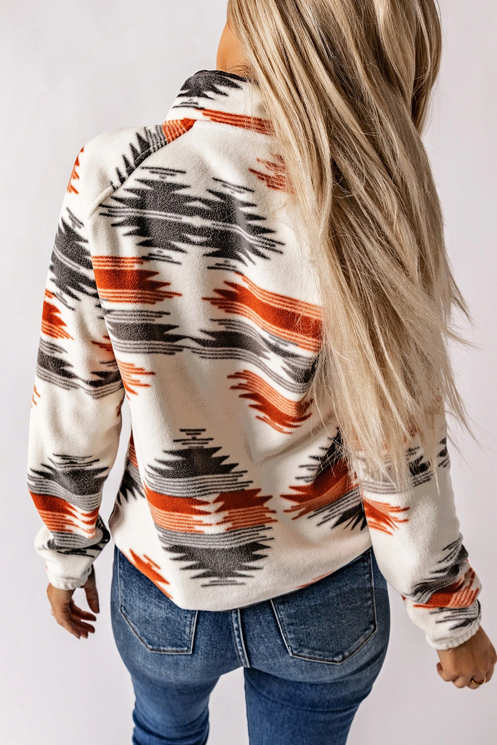 Aztec fleece jacket