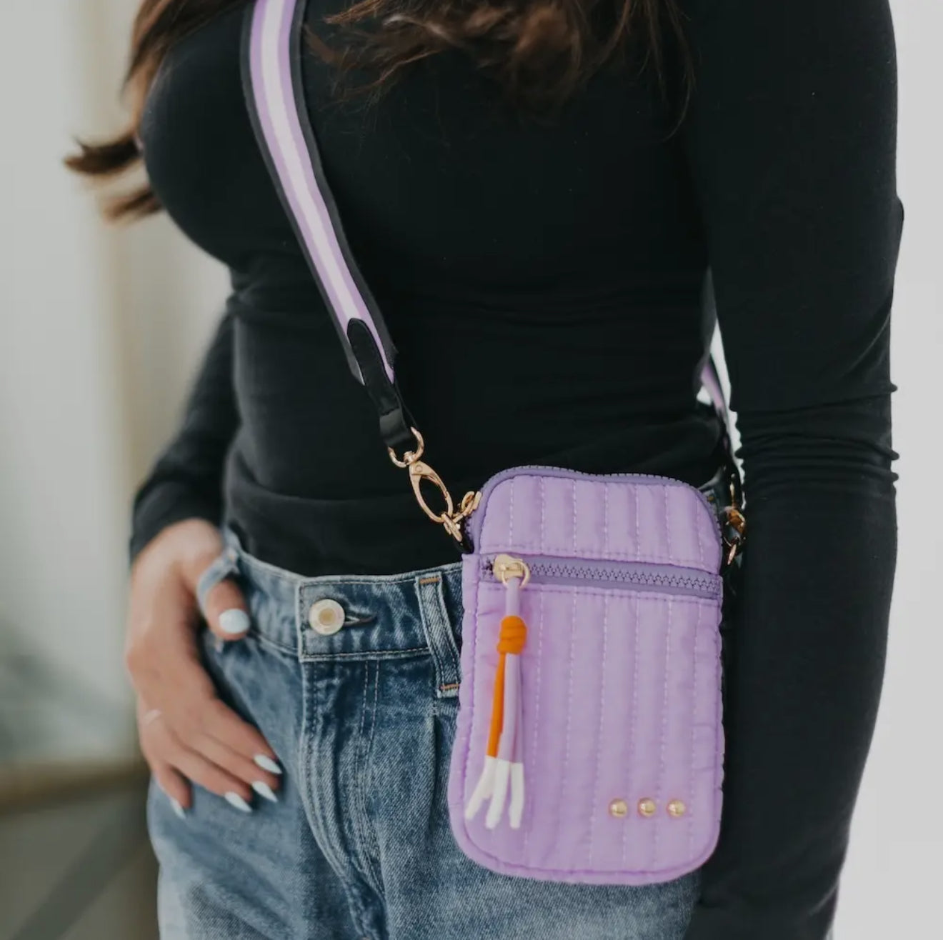 Starlette Quilted Crossbody Bag