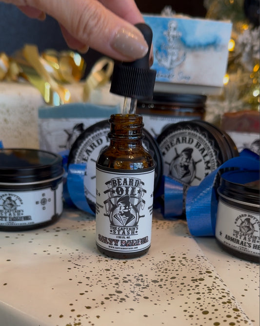 The Captain’s stash beard oil